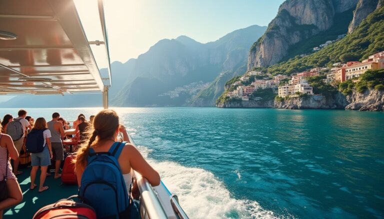 Découvrez notre guide complet des horaires et tarifs des ferrys entre Salerne et Amalfi. Préparez votre voyage en toute sérénité avec toutes les informations nécessaires pour naviguer facilement sur la magnifique côte amalfitaine.