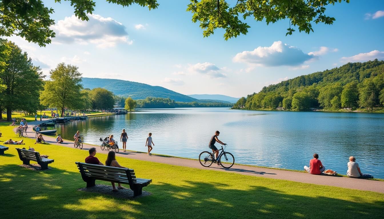 Découvrez la magnifique plage de Clairvaux les lacs, un lieu idéal pour se détendre et profiter des activités nautiques au bord du lac de Clairvaux. Que vous souhaitiez vous baigner, bronzer ou explorer les environs, cette destination offre un cadre naturel splendide pour des journées inoubliables en pleine nature.